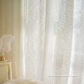 Putih Elegant Dobby Tulle Blackout Sunscreen Curtain Sheer